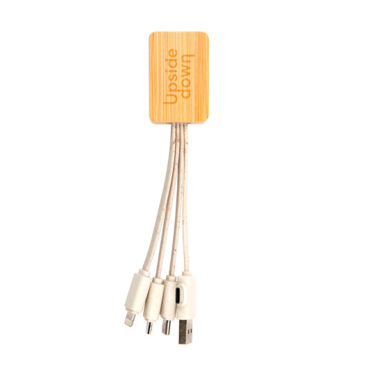 Branded 2 Bamboo Square Cable